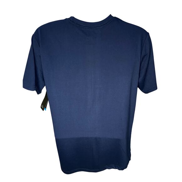 Quiksilver Logo Graphic T-Shirt Men’s Size Large White 100% Cotton Surf Skate - Picture 2 of 10